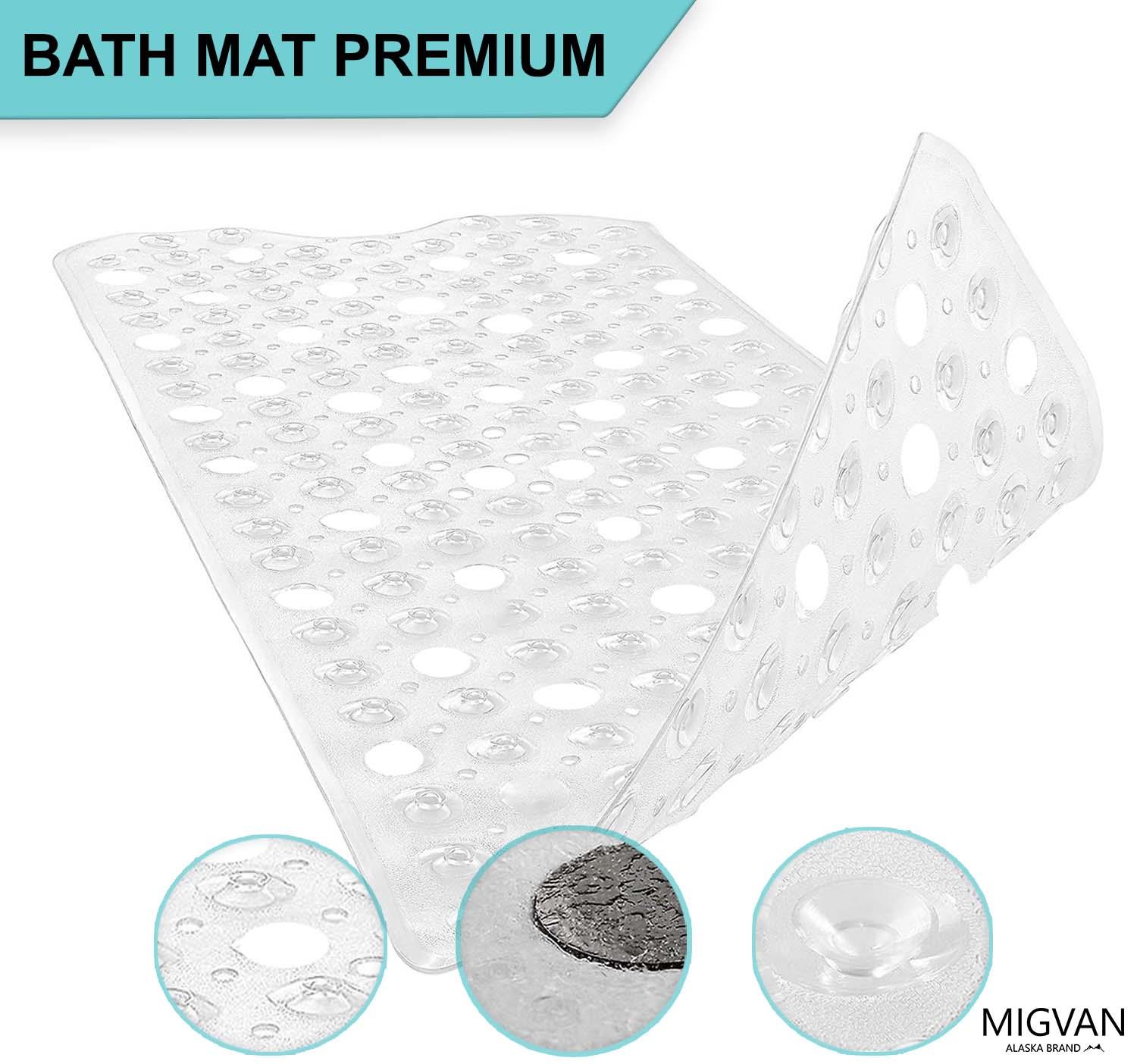 שטיח לתוך האמבט! נגד החלקה דגם - BATH MAT שקוף מבחר דוגמאות