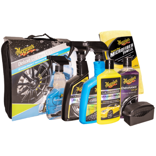 ערכת טיפוח "דה-לוקס" לרכב - Deluxe Car Care Kit V2 מבית MEGUIAR'S