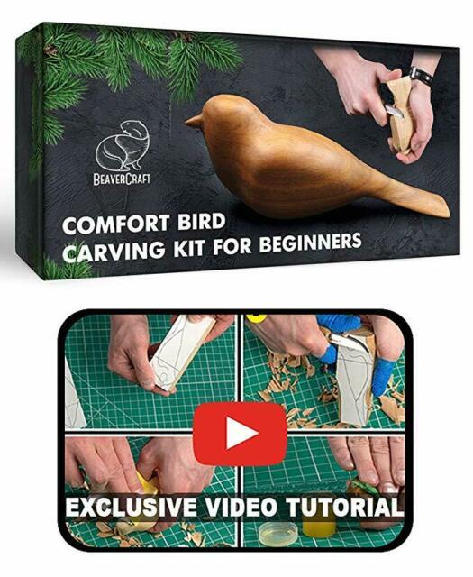 ערכה לגילוף ציפור מעץ ערכה לגילוף ציפור מעץ