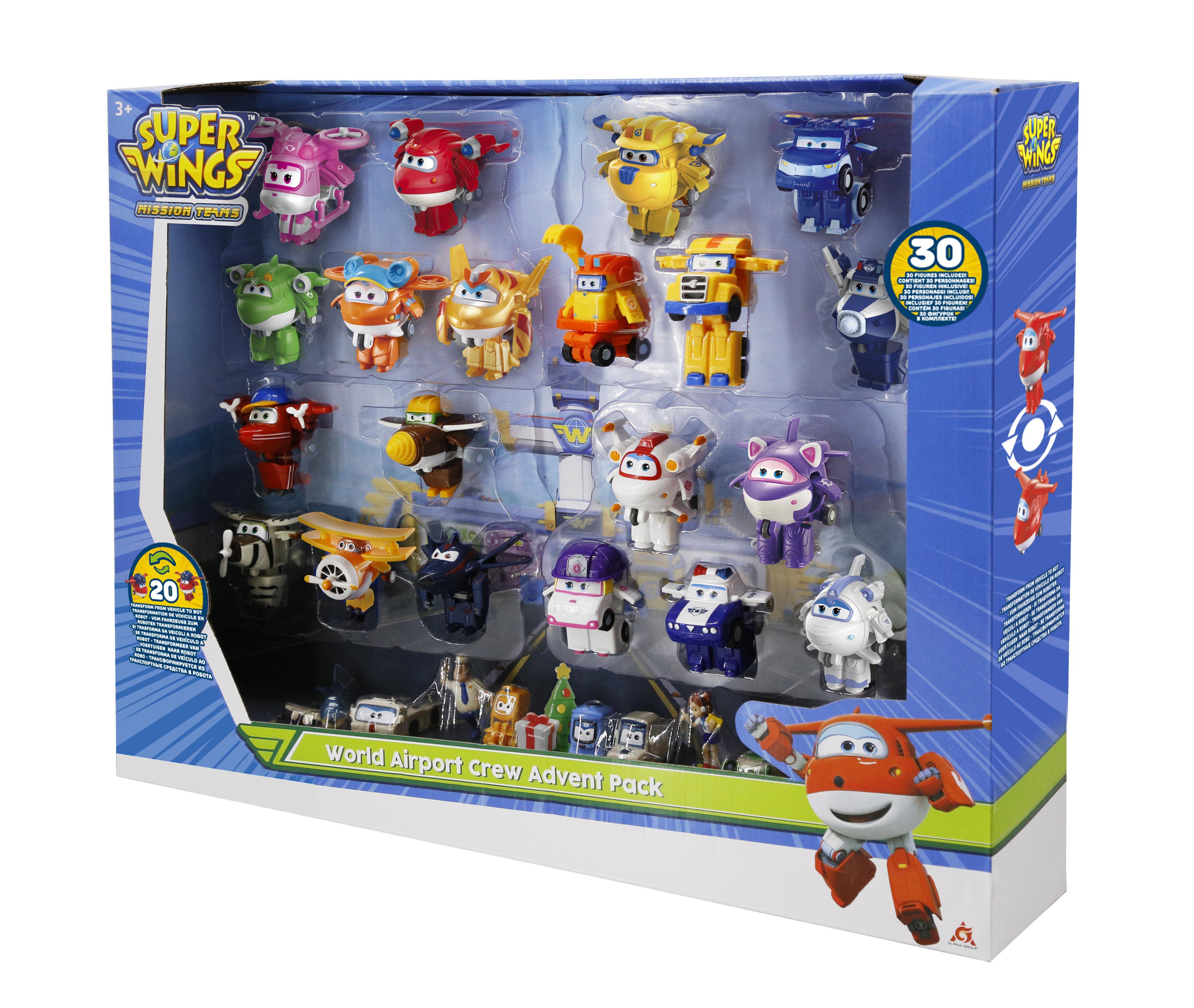 צוות שדה התעופה מארז 30 דמויות מיני עונה 8 מטוסי על צוות שדה התעופה מארז 30 דמויות מיני עונה 8 מטוסי על