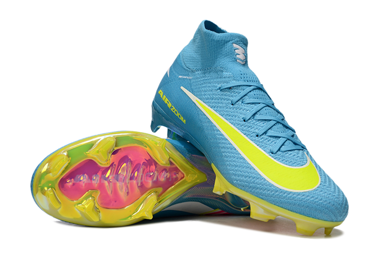 נעלי כדורגל Nike Air Zoom Mercurial Elite XI כחול צהוב