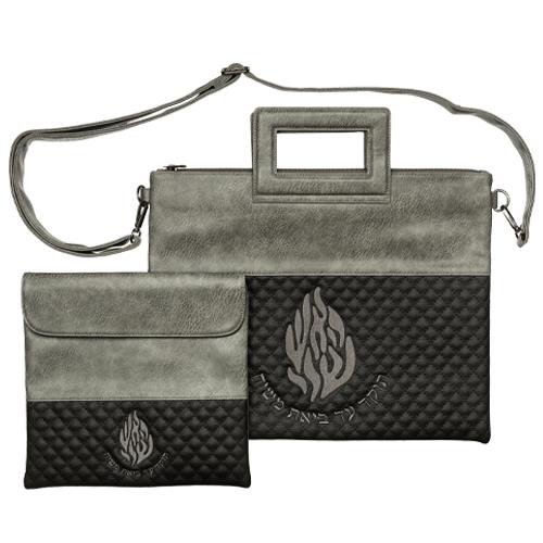 סט כיסויים דמוי עור - האש שלי