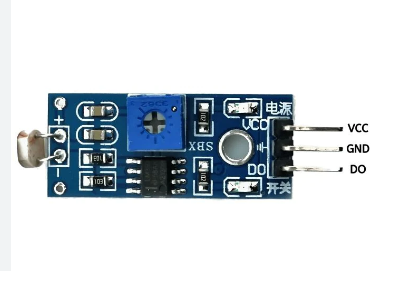 מודול חיישן אור - Photoresistor (LDR)