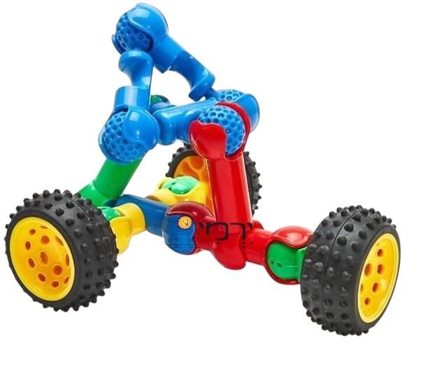 הרכבת תופסנים + גלגלים במיכל