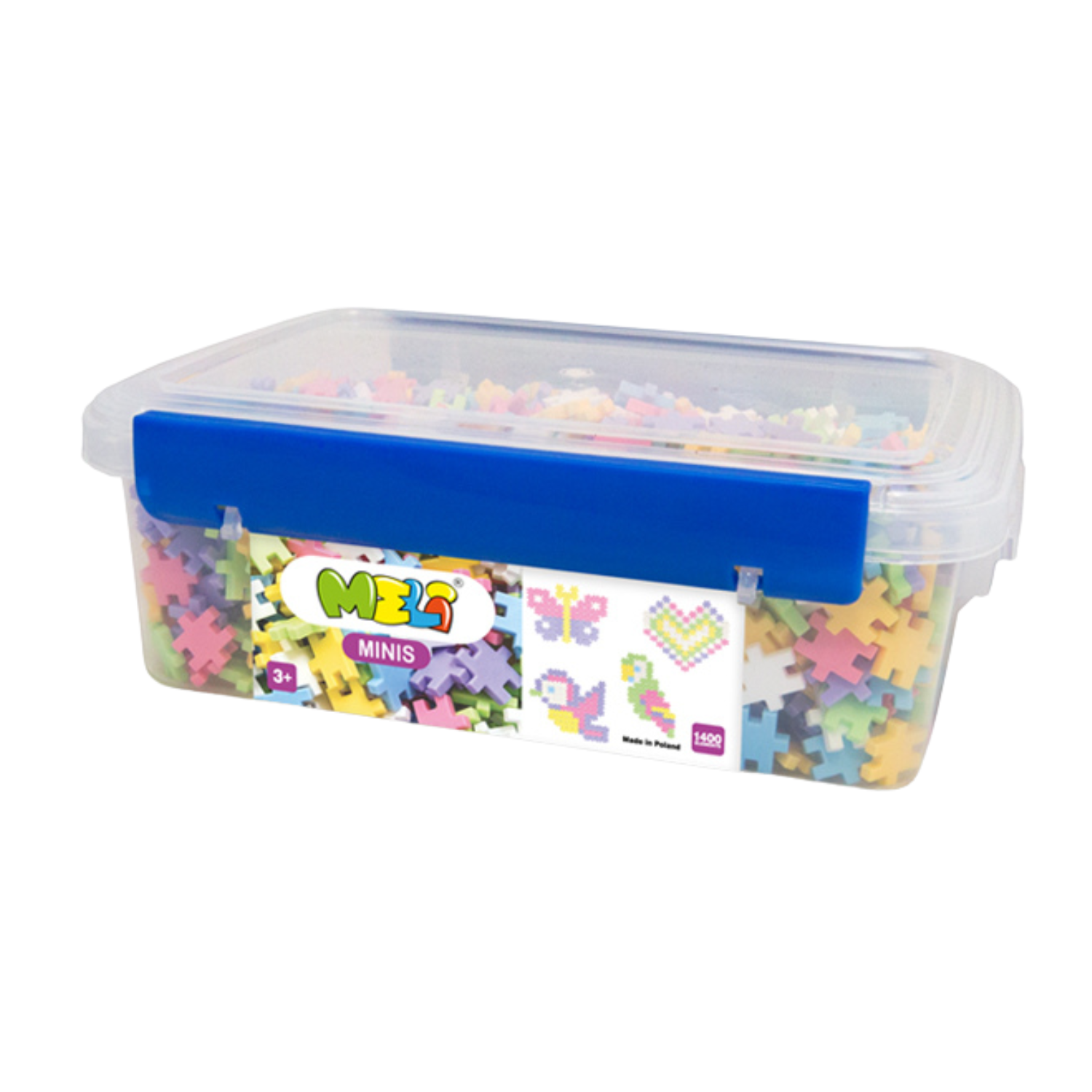 מלי MELI מיניס MINIS פסטל ערכות גנים 1400 חלקים