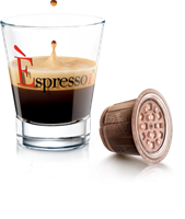 12 מארזים [120 קפסולות 1.2₪ ליח'] קפה אספרסו CREMOSO [אדום]בטעם קרמי(תואמות Nespresso)