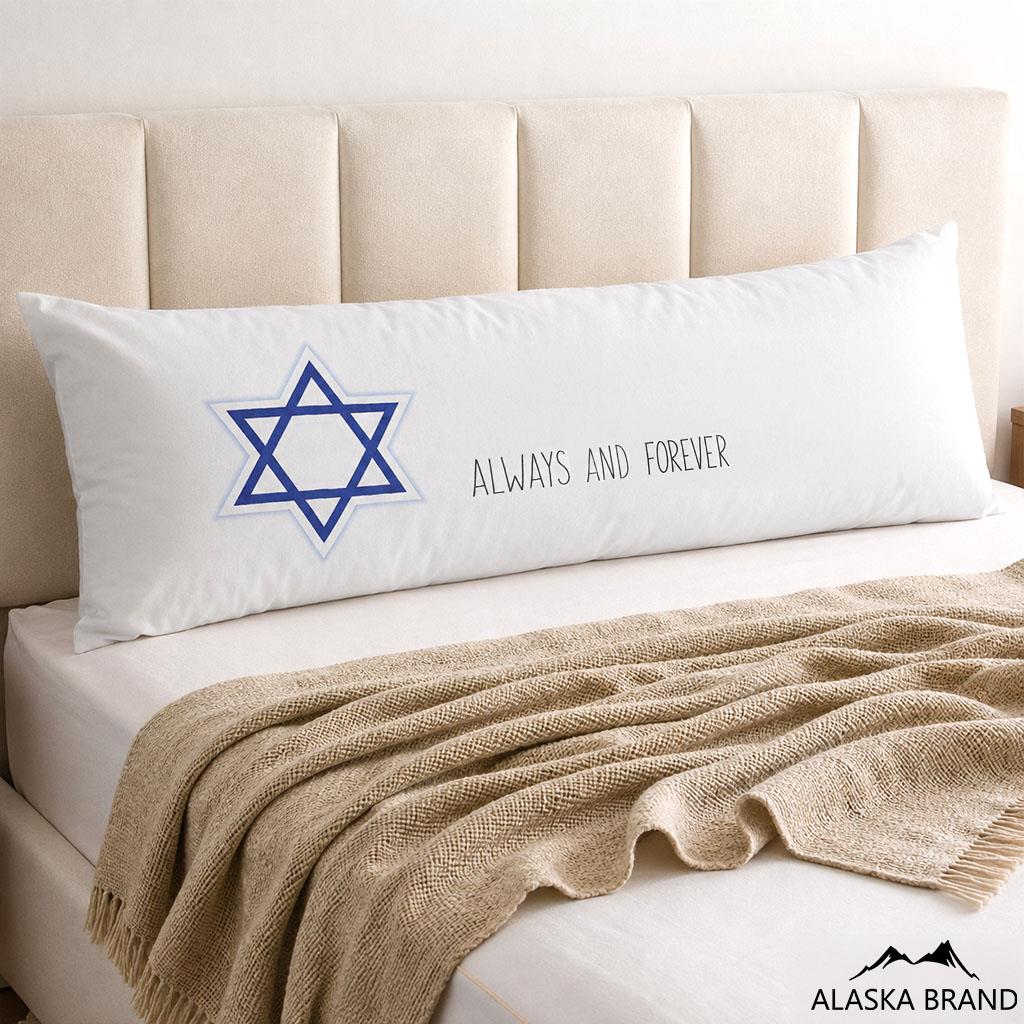 כרית רביצה 150X50 עם הדפס דגם - מיטל 1