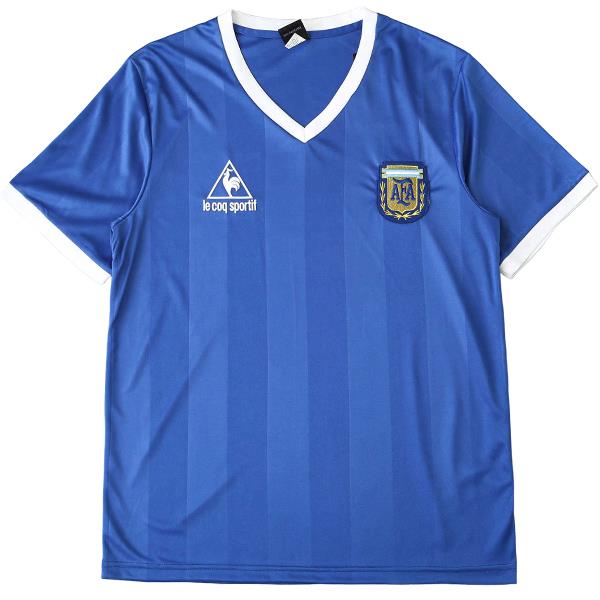 ארגנטינה חולצת חוץ רטרו 1986