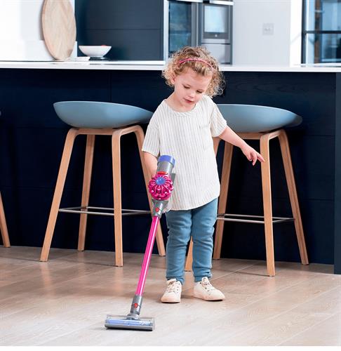שואב אבק Dyson צבע ורוד דומה למקור | שואב אבק דייסון אלחוטי לילדים גילאי 3+
