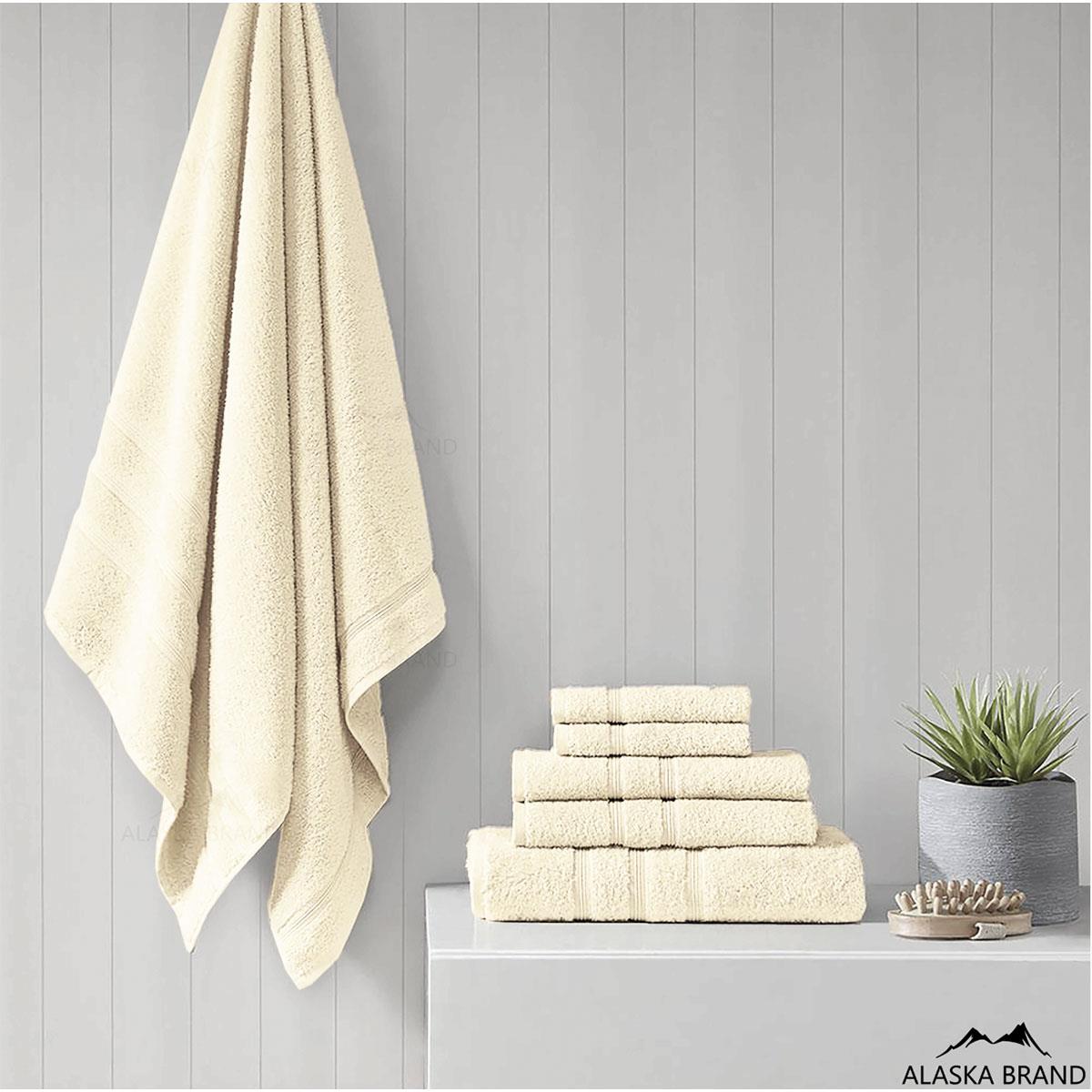 מגבות עבות דגם פרימיום - Premium *כושר ספיגה גבוה* | קרם