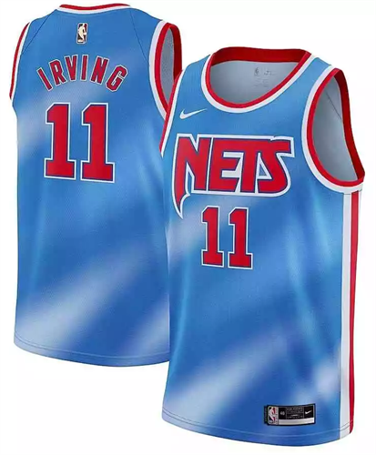 גופיית קיירי ארווינג ברוקלין NBA כחולה