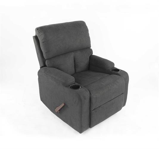 כורסאת טלוויזיה מעוצבת יוקרתית דגם מונקו צבע אפור