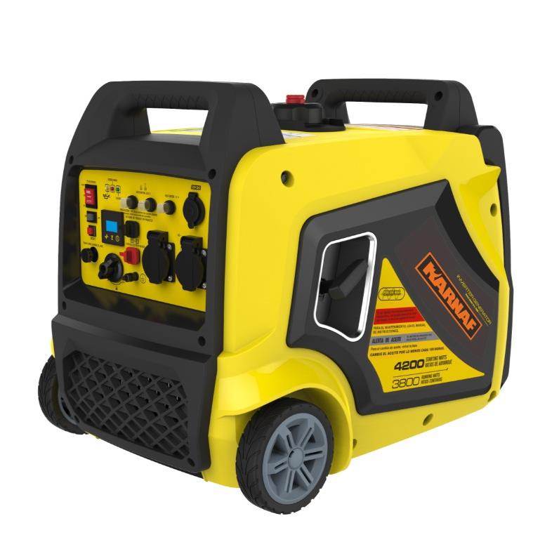 גנרטור מושתק אינוורטר 4200W דגם CPI4000E מבית KARNAF. KARNAF
