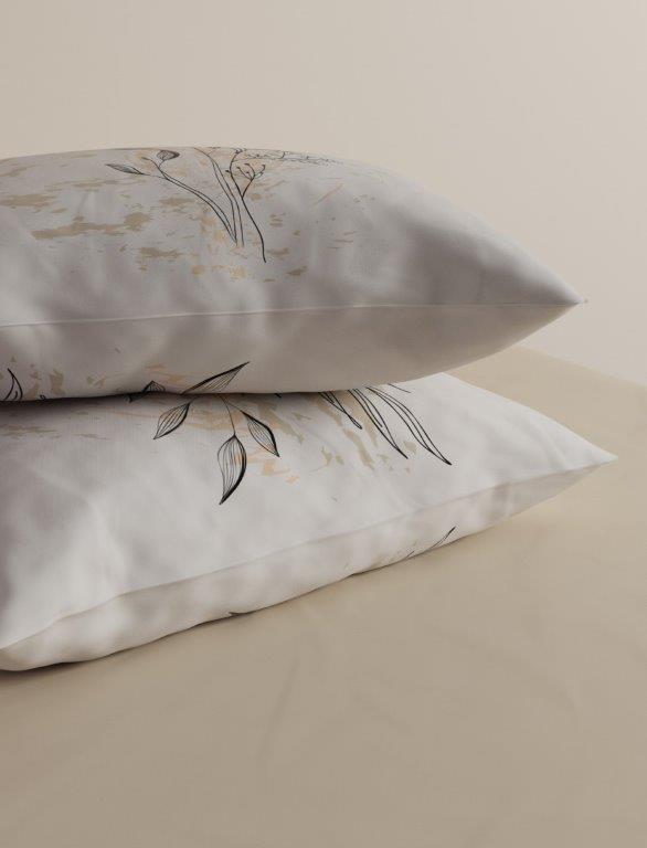 סט מצעים 100% כותנה 180X200 דגם - שיקמה