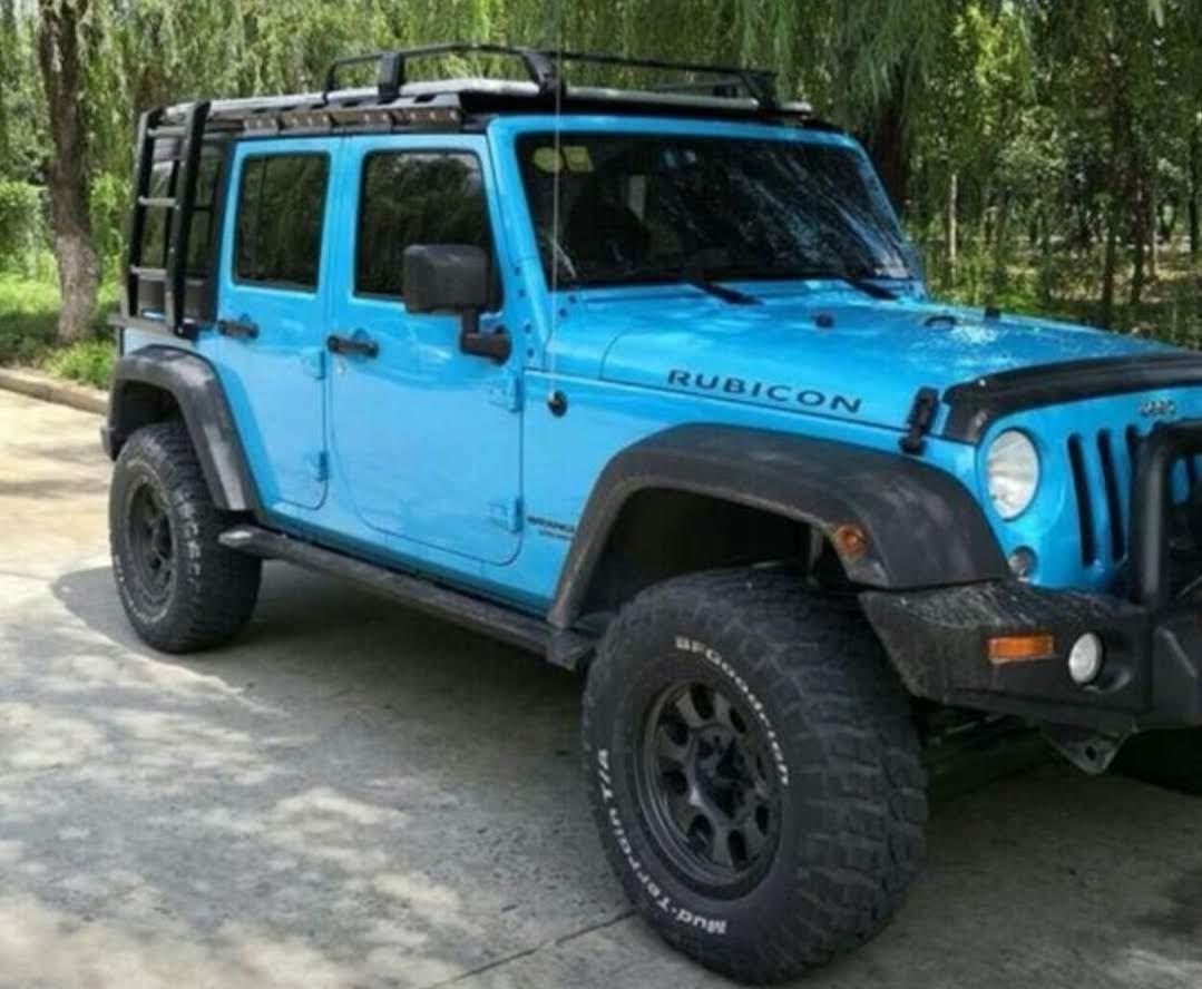 גגון גיפ ארוך רנגלר ורוביקון JEEP WRANGLER כולל סולמות קמפינג לייף