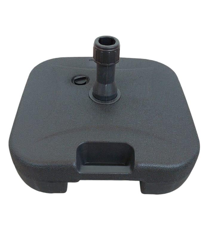 בסיס לשמשיה פלסטיק מהדורה חדשהנפח 22 ליטר 47X47X13 צבע שחור קמפינג לייף בסיס לשמשיה פלסטיק מהדורה חדשהנפח 22 ליטר 47X47X13 צבע שחור קמפינג לייף