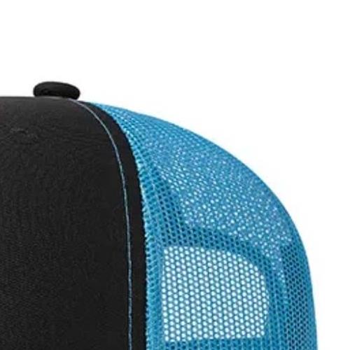 כובע בייסבול איכותי דגם Miami צבע - טורקיז \ שחור [אפשרות להוסיף רקמה]