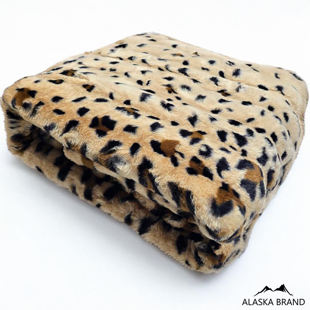 שמיכת מינק מנומרת מפנקת ! דו צדדית דגם - טייגר שמיכת מינק מנומרת מפנקת ! דו צדדית דגם - טייגר