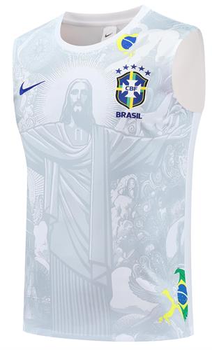 ברזיל גופיית אימון לבנה