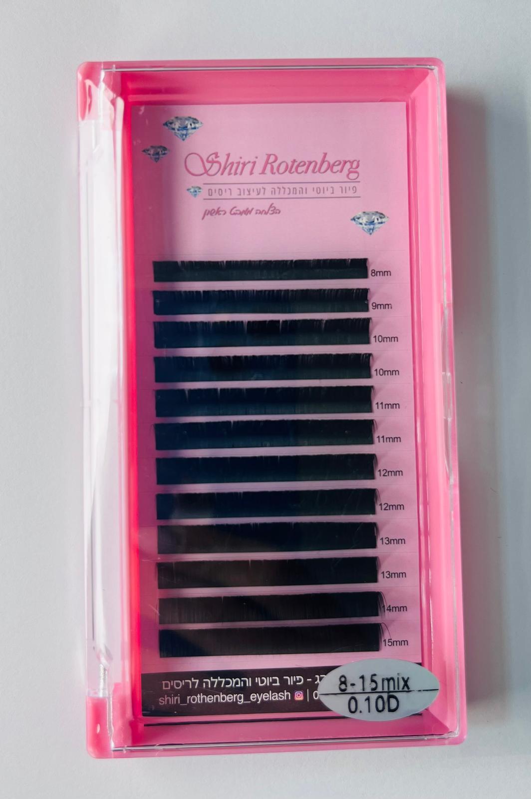 ריסי משי מיקס 0.10 B/C/D/L ריסי משי מיקס 0.10 B/C/D/L