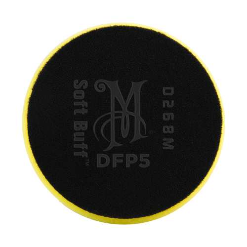 ספוג צהוב לפוליש - DA FOAM POLISHING DISC 5 מבית MEGUIAR'S | גודל 5 אינץ'