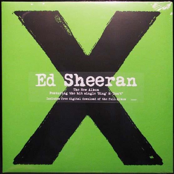 תקליט אד שירן ED SHEERAN 2LP אלבום כפול