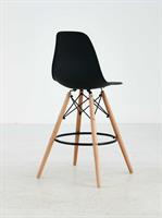 כסא בר מעוצב דגם ליאן צבע שחור