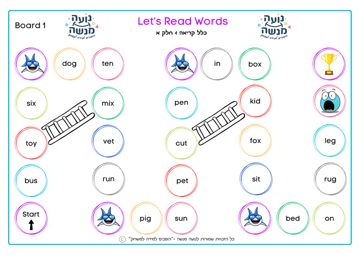 דוגמה ללוח משחק דוגמה ללוח משחק