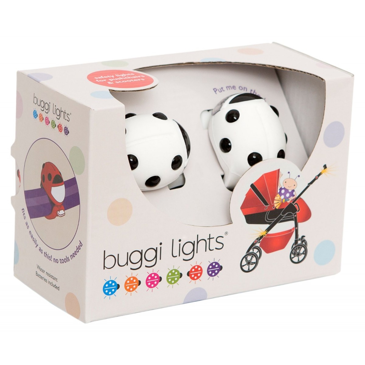 פנסים לעגלה - Buggy Lights- צבע לבן