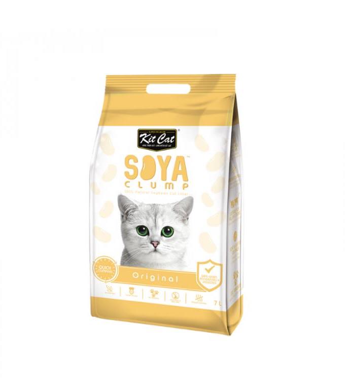 חול חתולים אורגני סויה בניחוח טבעי 7 ליטר