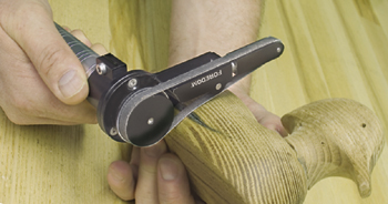 מלטשת סרט למנוע תלוי