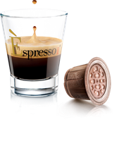 12 מארזים [120 קפסולות] קפה אספרסוARABICA [זהב] (תואמות Nespresso)