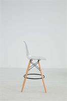 כסא בר מעוצב דגם קארין צבע שקוף