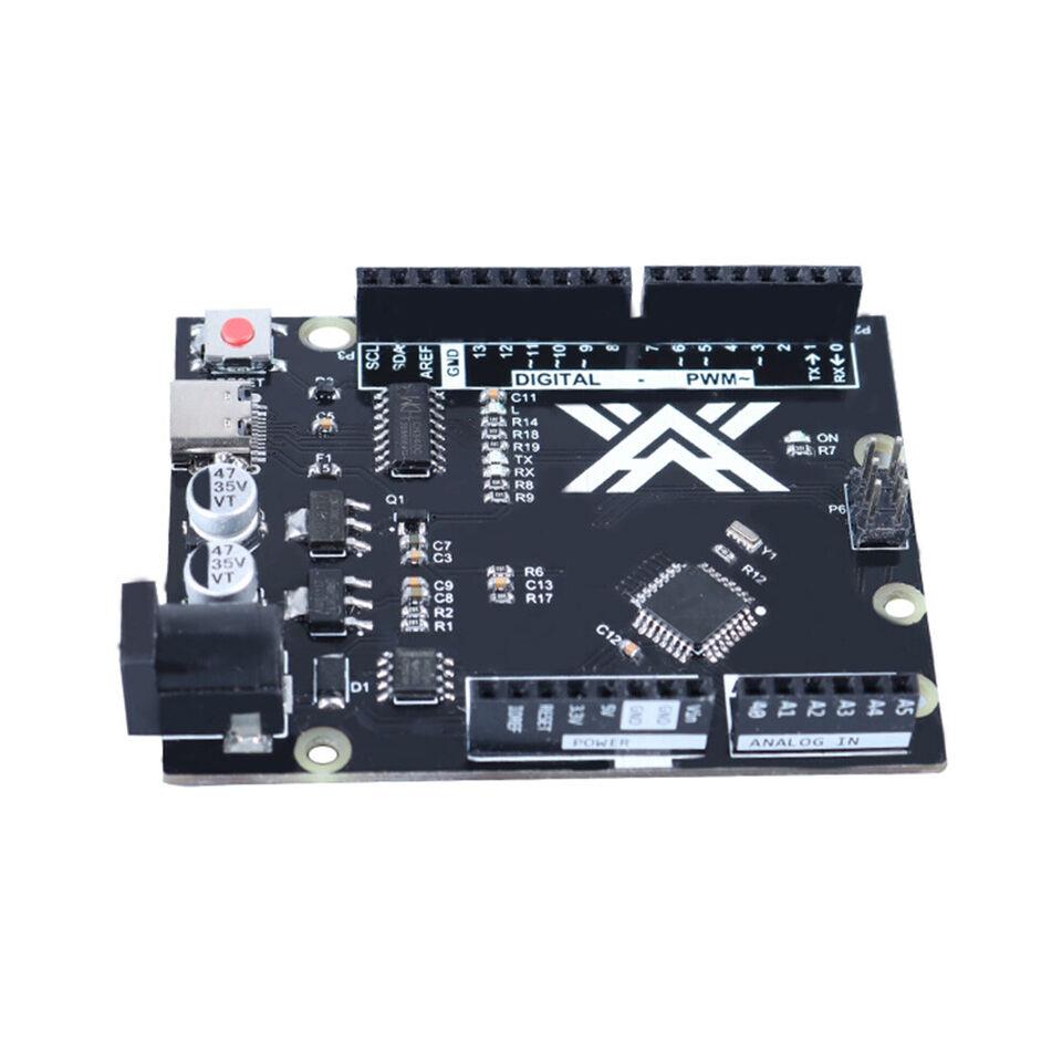 כרטיס פיתוח תואם TYPE C Arduino UNO R3 CH340 (ארדואינו אונו R3) ללא כבל