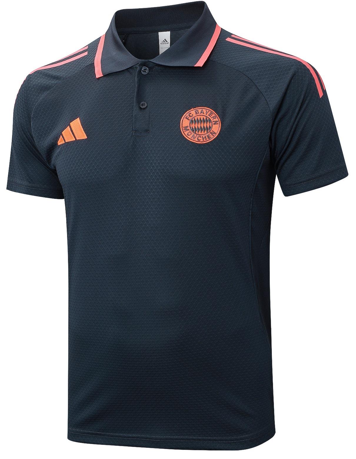 באיירן מינכן חולצת פולו אפורה