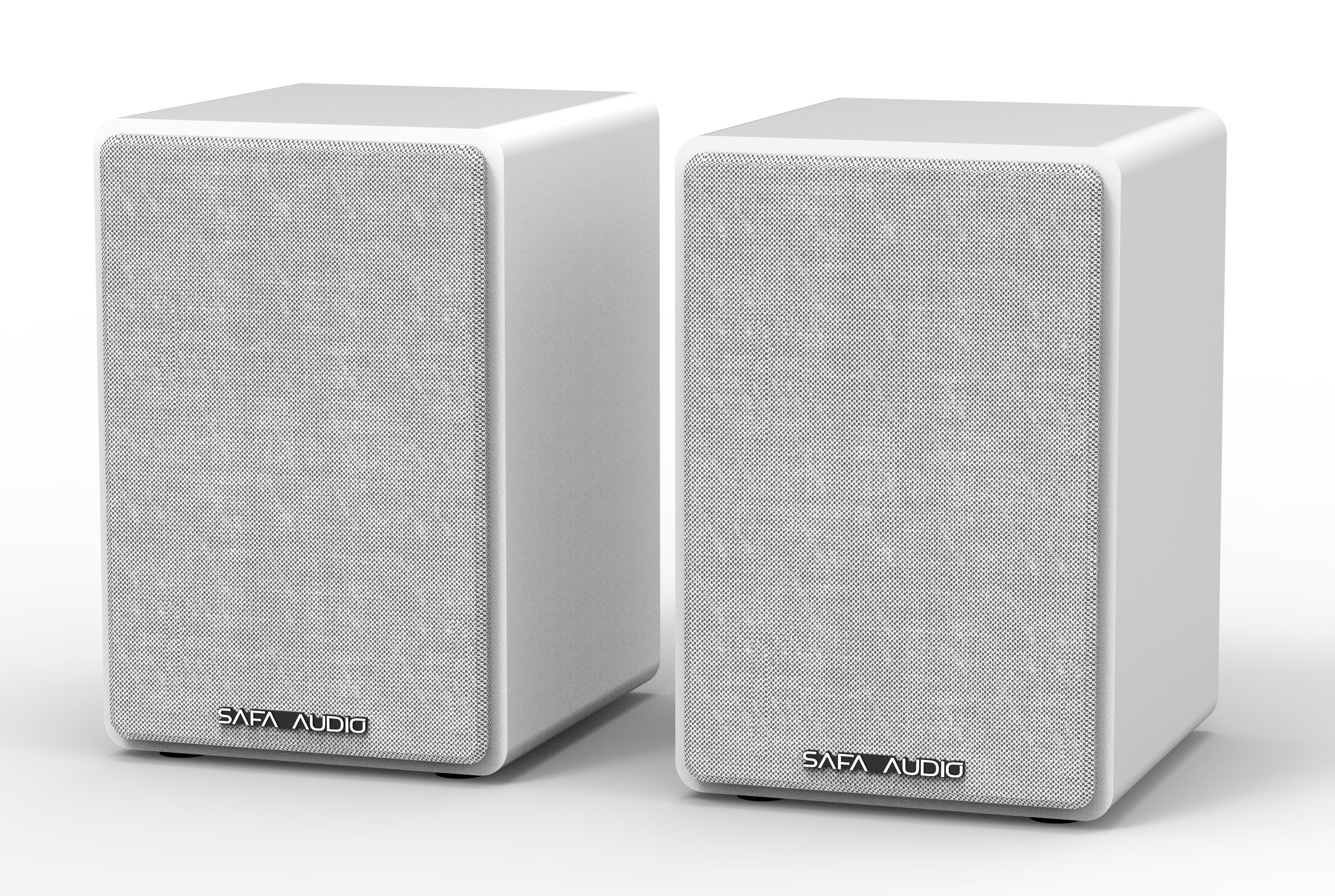 רמקולים מדפיים מוגברים –SAFA WS-602 צבע לבן רמקולים מדפיים מוגברים –SAFA WS-602 צבע לבן