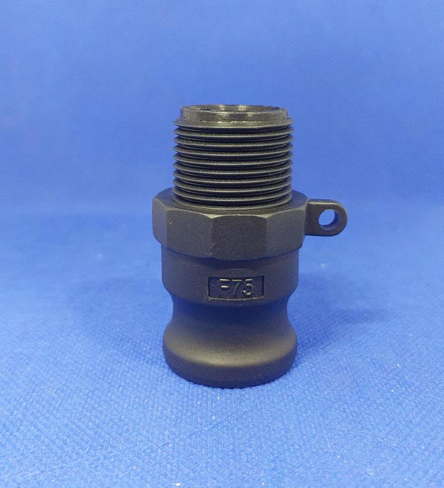 קאמלוק F75 חיבור מהיר זכר 32 ממ CAMLOCK COUPLING נגדי הברגה זכר 36 ממ קמפינג לייף