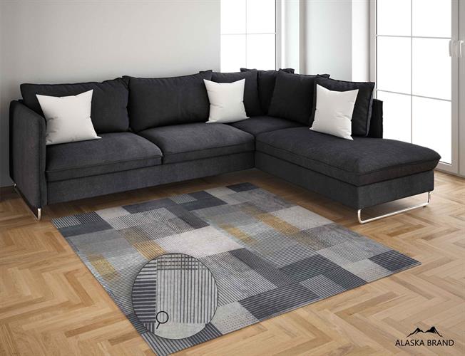 שטיח סלון דגם פויינט - הדפסה דיגיטלית מודרנית
