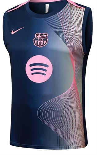 גופיית אימון ברצלונה כחול ורוד