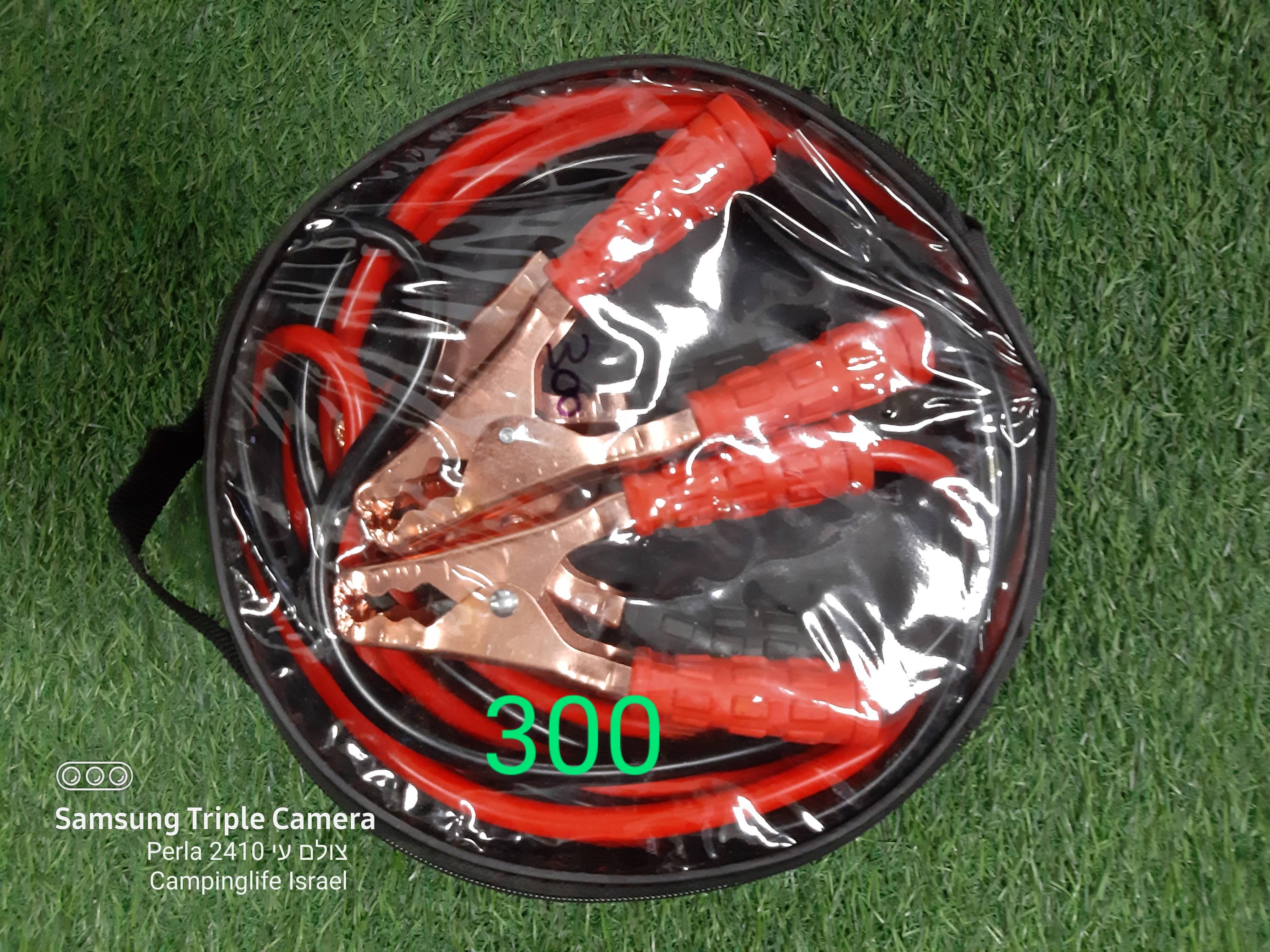 כבלים פשוטים להתנעת רכב דגם 300 מתאימים על שמירת מתח זרם קמפינג לייף