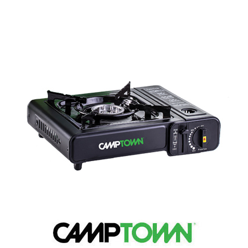 כירת גז עמדת בישול כיריים גז נייד מבית CAMPTOWN 34X27X10 CM קמפינג לייף