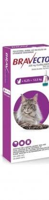 ברבקטו אמפולה So לטיפול בקרציות ופרעושים 250 מ"ג לחתול 6.25-12.25 ק"ג-Bravecto