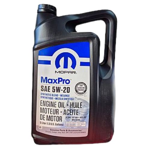 שמן מנוע 5 ליטר MaxPro SAE 5W-20 מבית MOPAR
