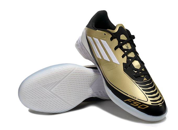 נעלי קטרגל Adidas F50 Elite By Messi זהב שחור