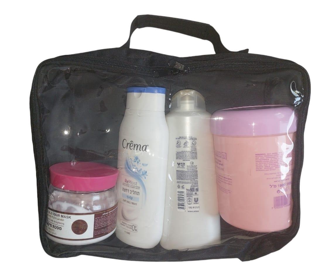 תיק יד חזית שקופה למכירת ערכה או מתנה לאכסון כללי רצועות גומיות כלים וציוד לאוהבי סדר קמפינג לייף תיק יד חזית שקופה למכירת ערכה או מתנה לאכסון כללי רצועות גומיות כלים וציוד לאוהבי סדר קמפינג לייף