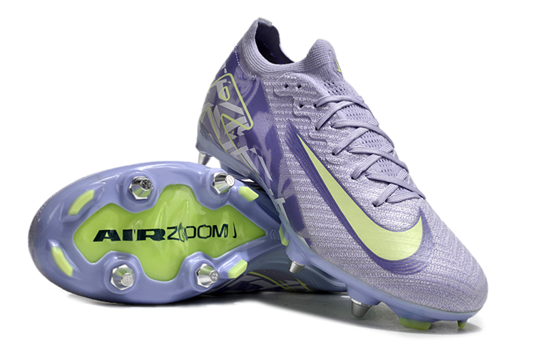 נעלי כדורגל Nike Air Zoom Mercurial Elite סגול ירוק