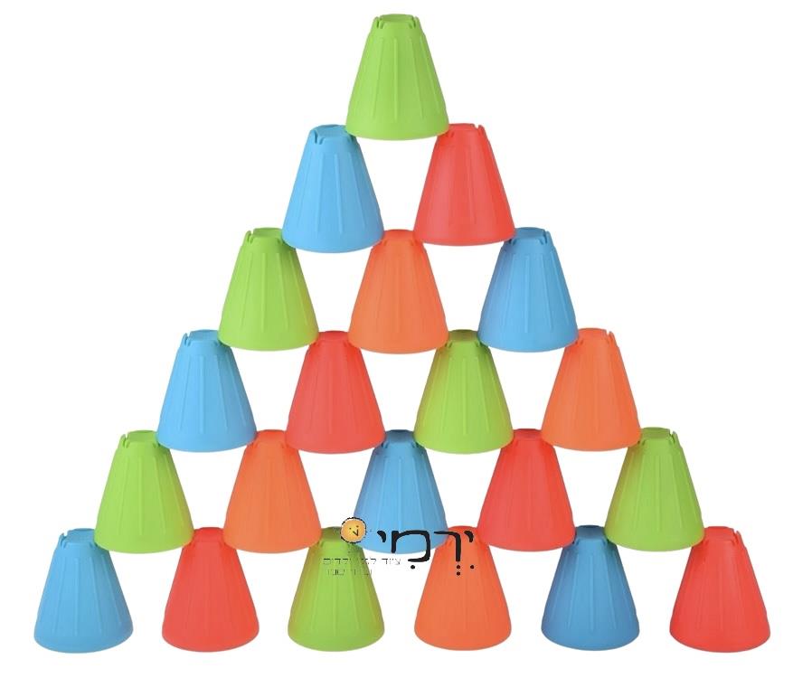 משחק כוסות בערימות