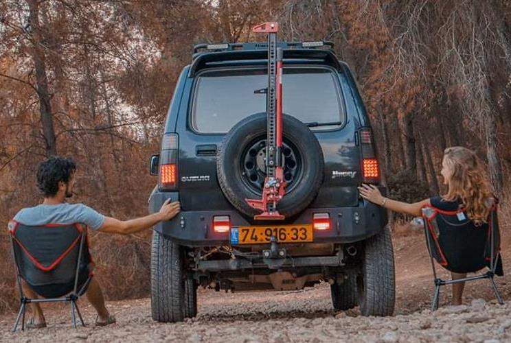 הי ליפט מגבה מכאני ג'ק חקלאי 60 אינצים דו כיווני להרמת הגיפ או הטנדר בשטח קמפינג לייף הי ליפט מגבה מכאני ג'ק חקלאי 60 אינצים דו כיווני להרמת הגיפ או הטנדר בשטח קמפינג לייף