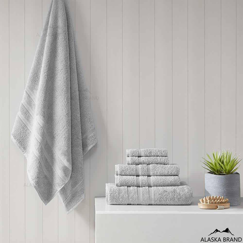 מגבות עבות דגם פרימיום - Premium *כושר ספיגה גבוה* אפור בהיר