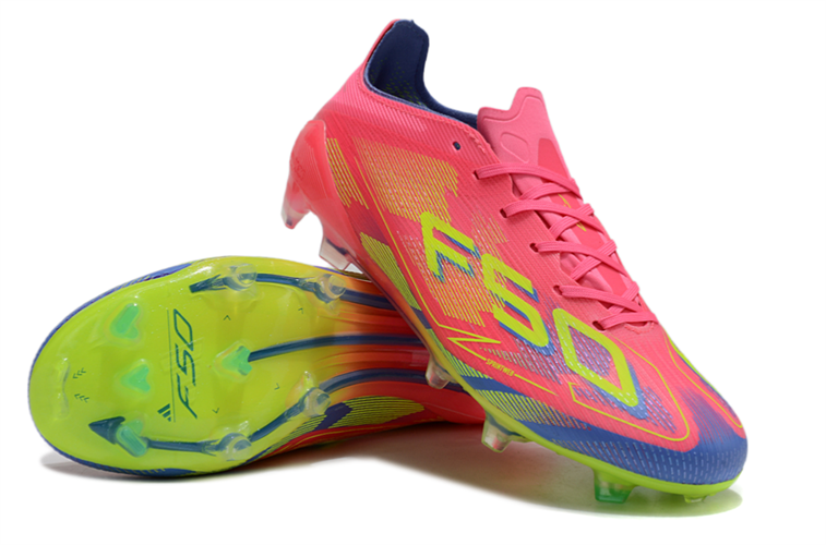 נעלי כדורגל אדידס Adidas F50 Elite II ורוד צהוב